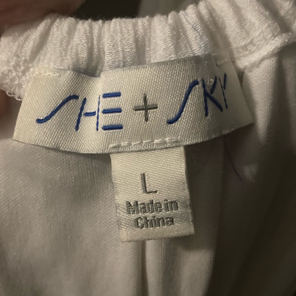 White She and Sky dress - Picture 3 of 3